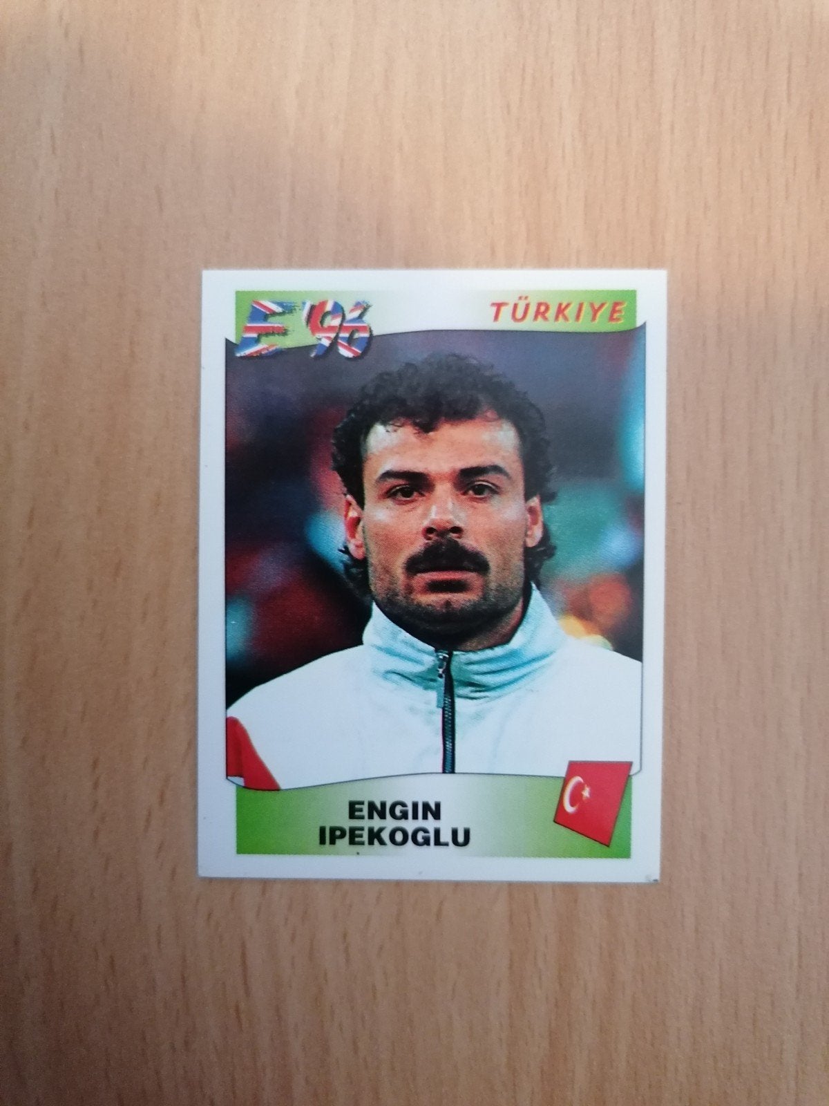 Panini Euro 96 #334 Ipekoglu., Ophalen of Verzenden, Zo goed als nieuw, Plaatje