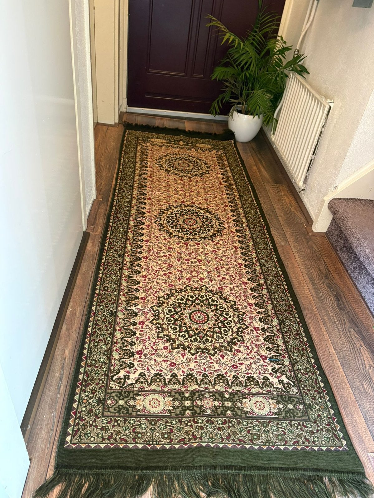 Lang tapijt., Ophalen of Verzenden, Zo goed als nieuw, Rechthoekig, 200 cm of meer
