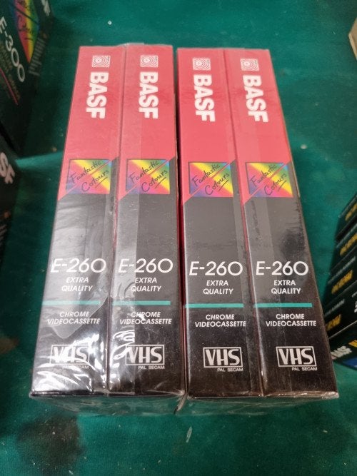 videobanden nieuw 240 basf alleen deze nog, Ophalen of Verzenden