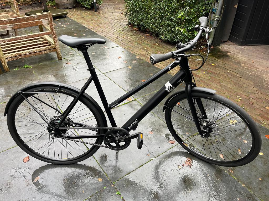 Insync Urban e-bike met belt. Van Moof look a like, Nieuw, 50 km per accu of meer, 55 tot 59 cm, Ophalen