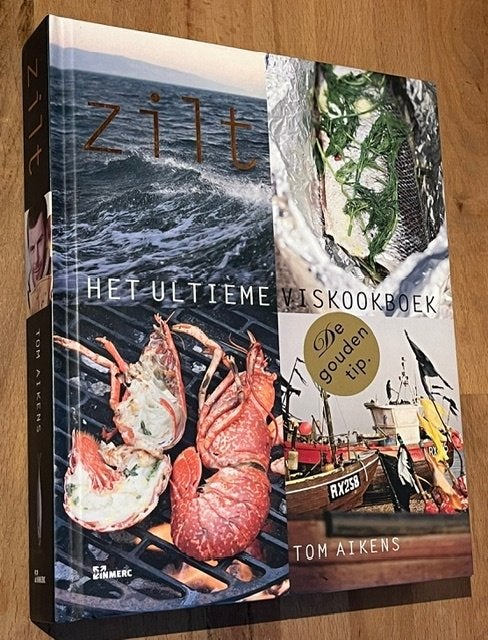 Tom Aikens. ZILT. Het Ultieme Viskookboek. Uitg. Inmerc 2009, Hoofdgerechten, Ophalen of Verzenden, Zo goed als nieuw, Tom Aikens