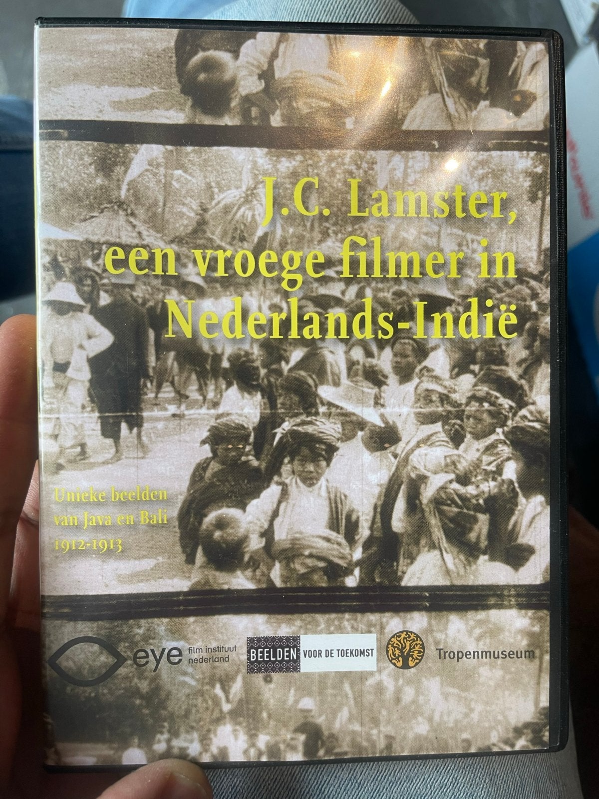 J.C. Lamster, een vroege filmer in Nederlands-Indië DVD, Alle leeftijden, Zo goed als nieuw, Politiek of Geschiedenis, Inclusief doosje