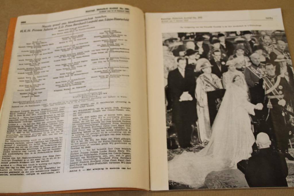 Verloving & Huwelijk Prinses Juliana met Prins Bernhard 1937, N.v.t., Nieuw, Ophalen of Verzenden, N.v.t.