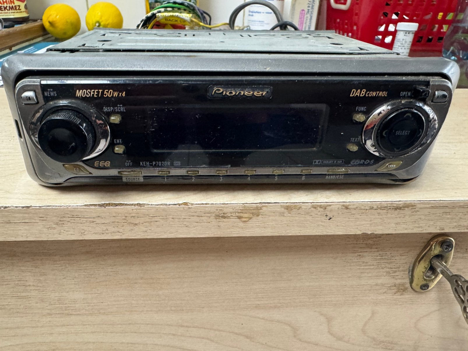Pioneer autoradio, Auto diversen, Ophalen of Verzenden, Gebruikt