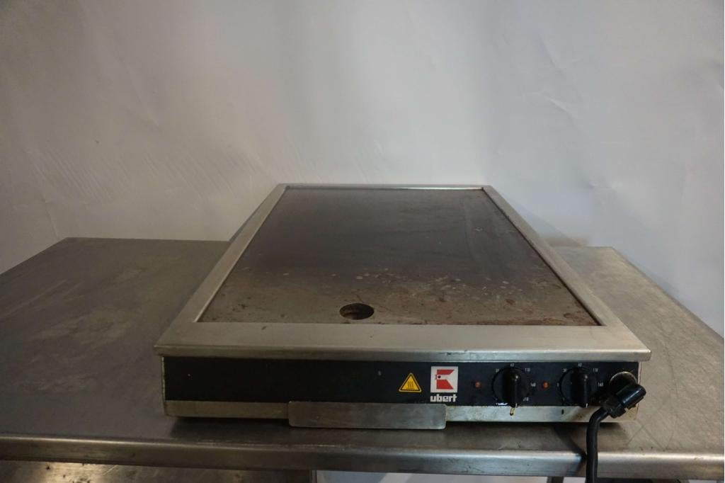 Ubert elektrische spiegelbakplaat, bakplaat, Niet ingevuld, Fornuis, Frituur en Grillen, Gebruikt, Niet ingevuld