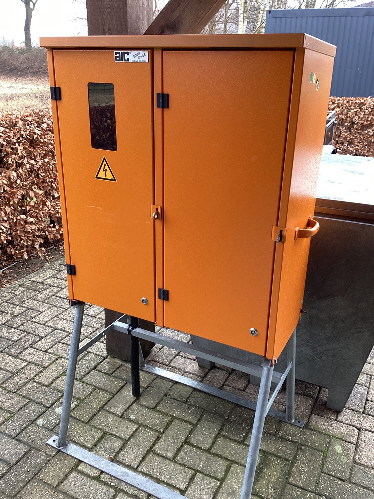 BOUWSTROOMKAST Bouwwaterput Bouwmeterkast MERZ KERAF 25/40A, Ophalen, Zo goed als nieuw, Overige typen