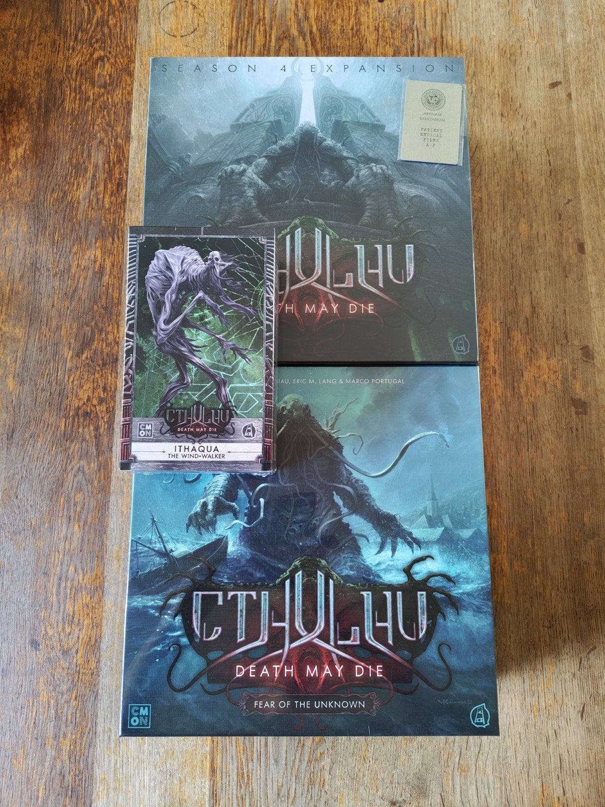 Cthulhu: death may die - 3 sets nieuw in folie., Een of twee spelers, Ophalen of Verzenden, Nieuw, CMON