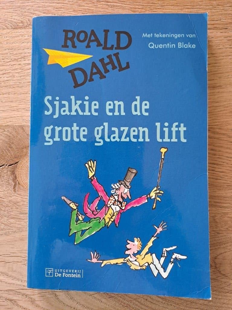 SJAKIE EN DE GROTE GLAZEN LIFT. ROALD DAHL., Gelezen, Roald Dahl, Fictie algemeen, Ophalen of Verzenden