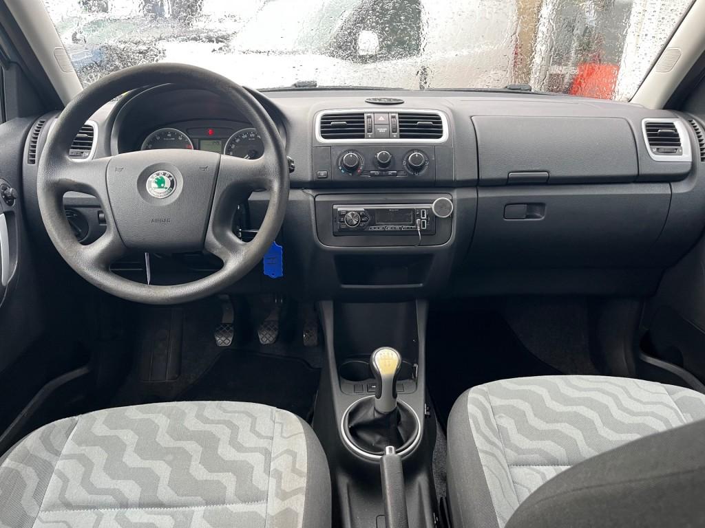 Skoda FABIA 1.4 16V Combi Ambiente Airco Cruise CV, Voorwielaandrijving, 4 cilinders, Blauw, Origineel Nederlands