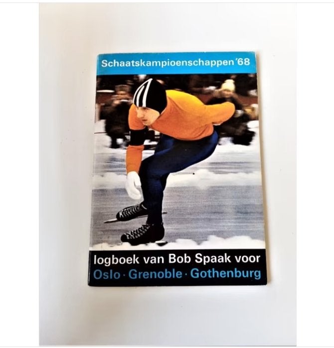 logboek van bob spaak voor Oslo Grenoble Gothenburg *1968*, Ophalen of Verzenden, Gelezen, Sport en Vrije tijd