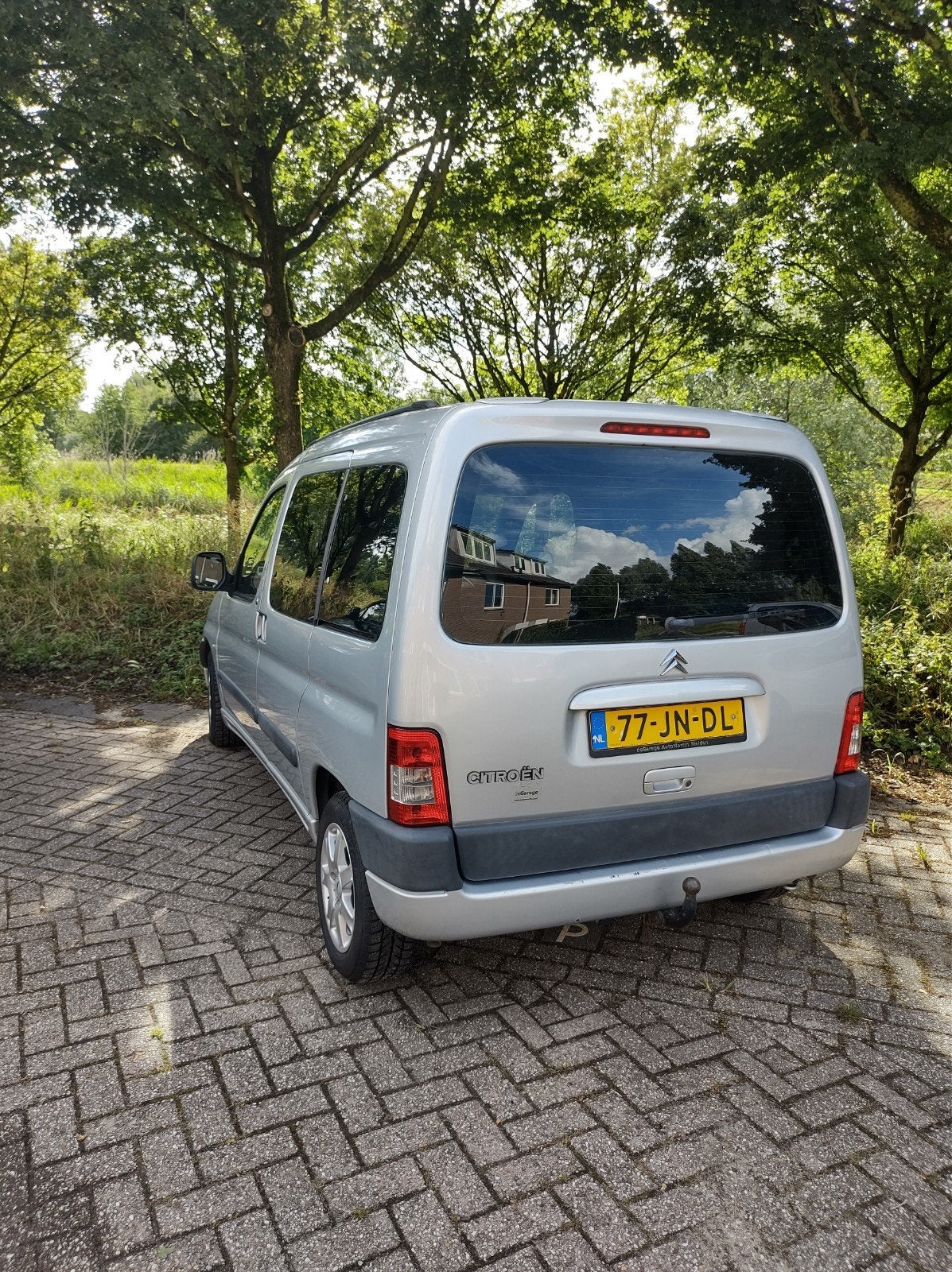 Citroën Berlingo 1.6 I 16V Multispace 2002 Grijs ., Buscamper of Camperbus, Volkswagen, Tot en met 2, Particulier