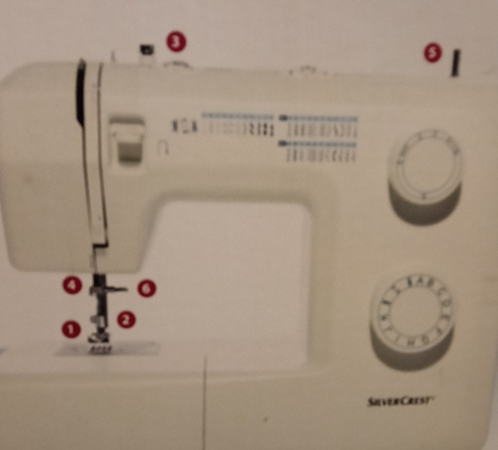 Naaimachine  SILVERCREST, Ophalen of Verzenden, Zo goed als nieuw, Naaimachine, Overige merken