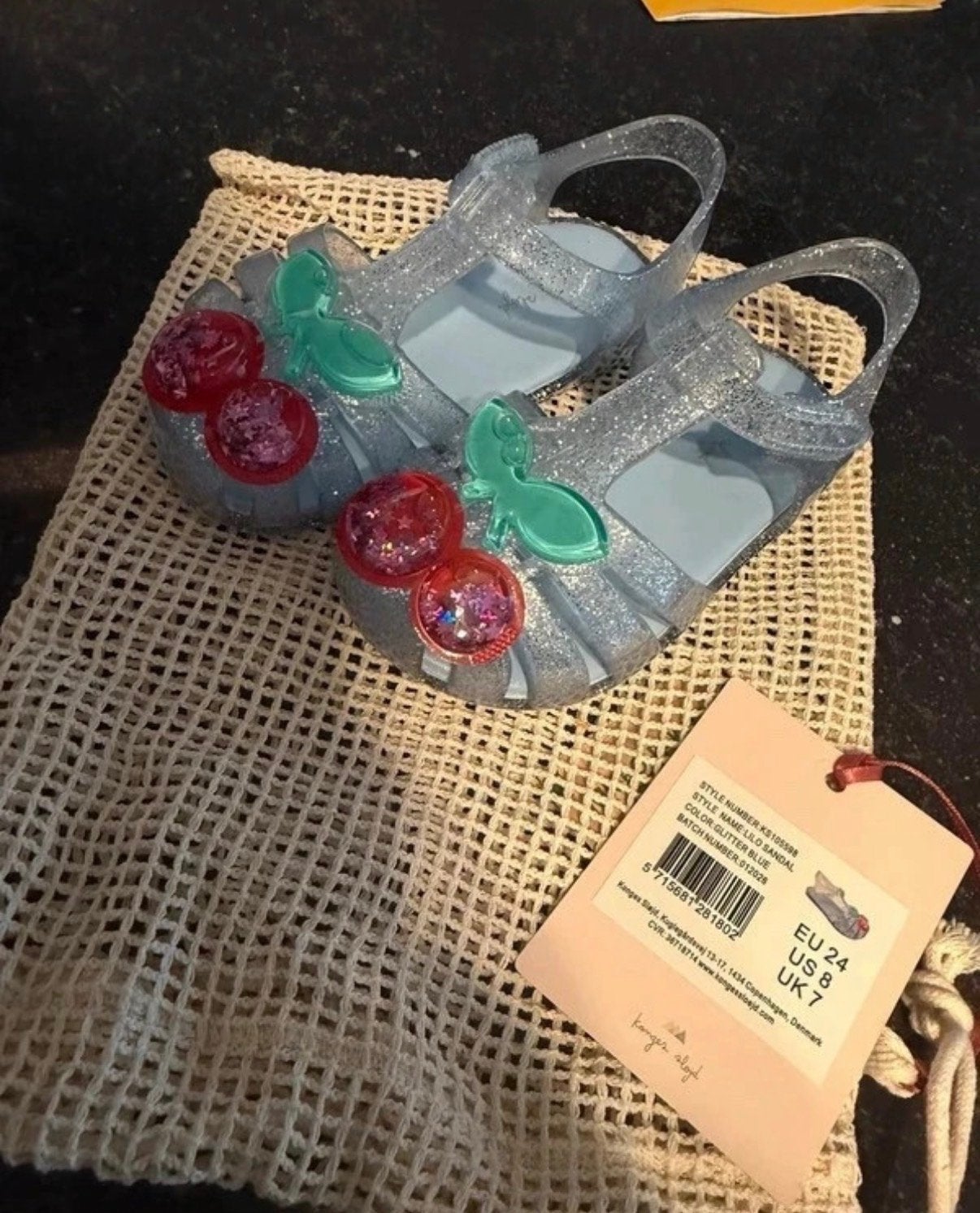 Nieuwe KangaROOS glitter sandaaltjes maat 24, Ophalen of Verzenden, Nieuw, Meisje, Schoenen