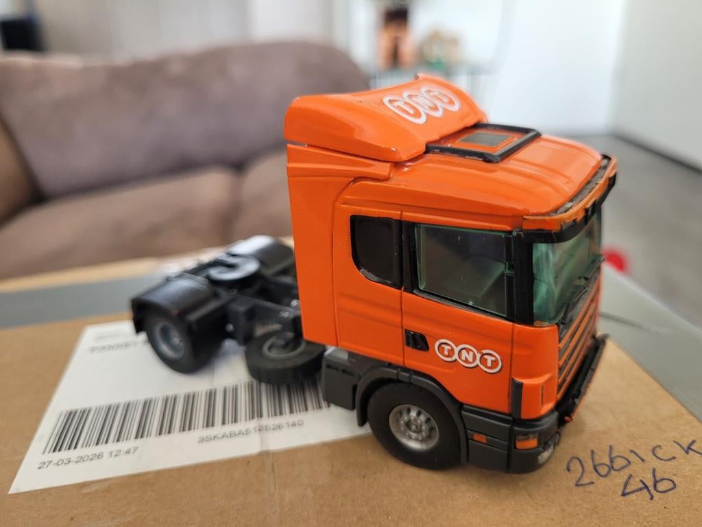 Scania tnt lowline, Hobby en Vrije tijd, Modelauto's | 1:50, T, Nieuw, T, Tekno