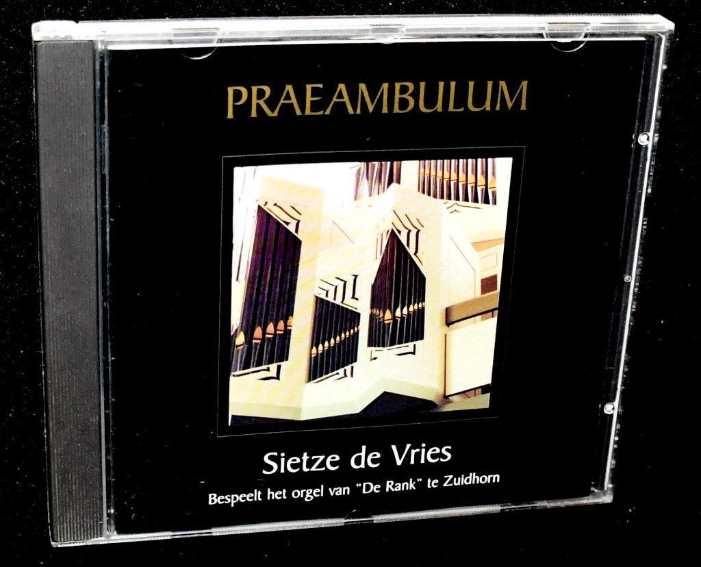 Sietze de Vries Bespeelt Het Orgel Van 'De Rank' Te Zuidhorn, Ophalen of Verzenden, Classicisme, Zo goed als nieuw, Overige typen