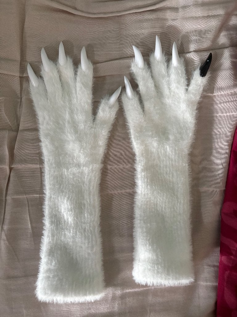 Kigurumi fursuit gloves, Ophalen of Verzenden, Zo goed als nieuw, Overige typen