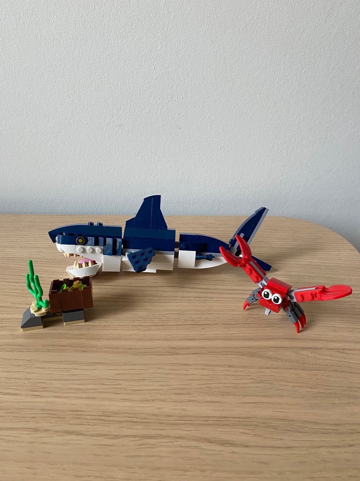 Lego Creator 31088 Diepzee Wezens - Compleet met boekjes, Gebruikt, Lego, Ophalen of Verzenden, Compleet