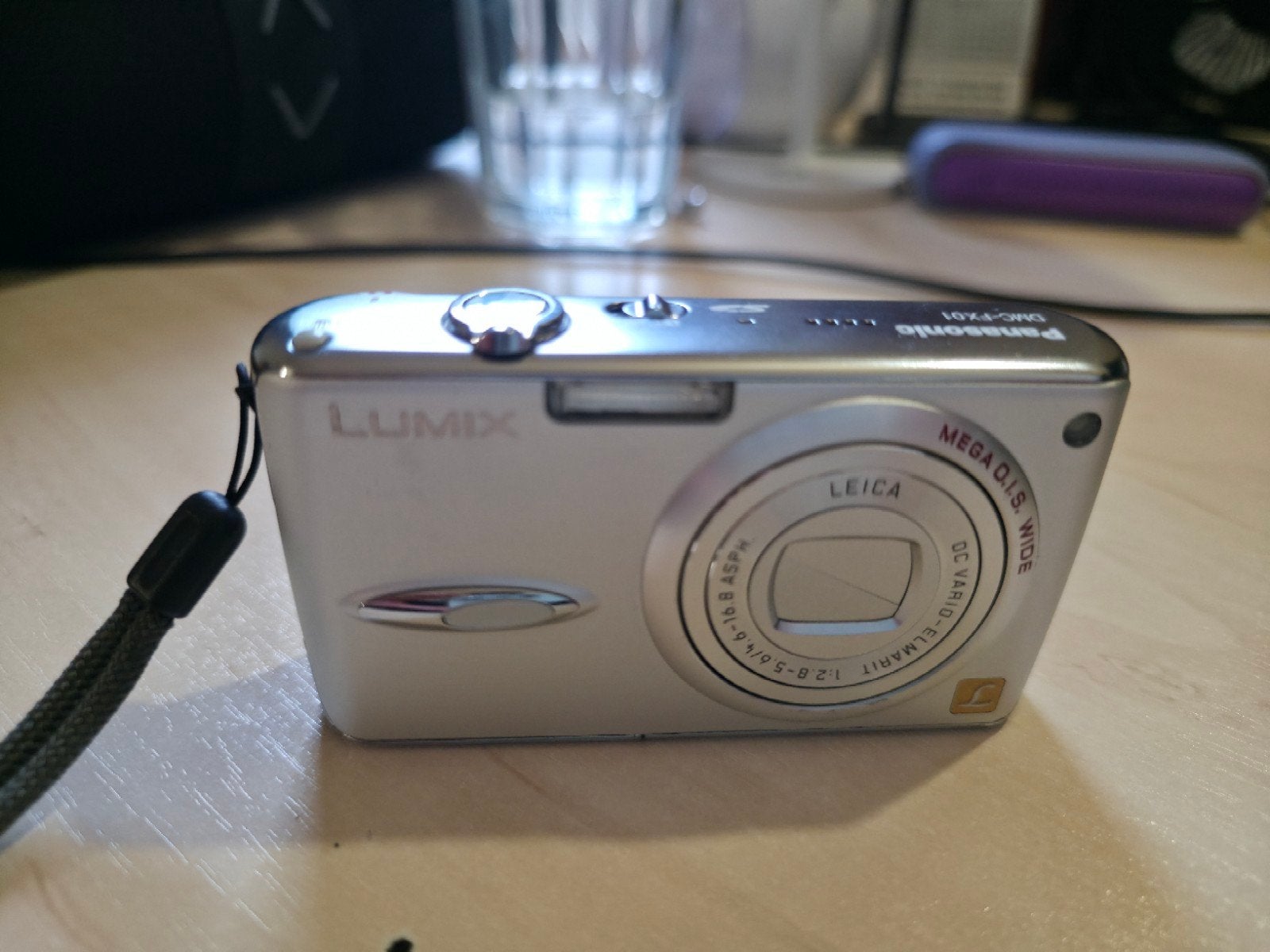 Panasonic Lumix DMC-FX01 Compactcamera - Zilver, Ophalen, Gebruikt, Panasonic, Compactcamera