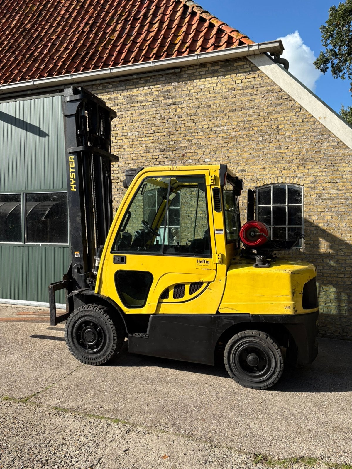 Nette Hyster H4.5 Heftruck 4,5 tons LPG (3400 UUR!!) bj 2009, LPG, Heftruck, Ophalen of Verzenden, Hyster
