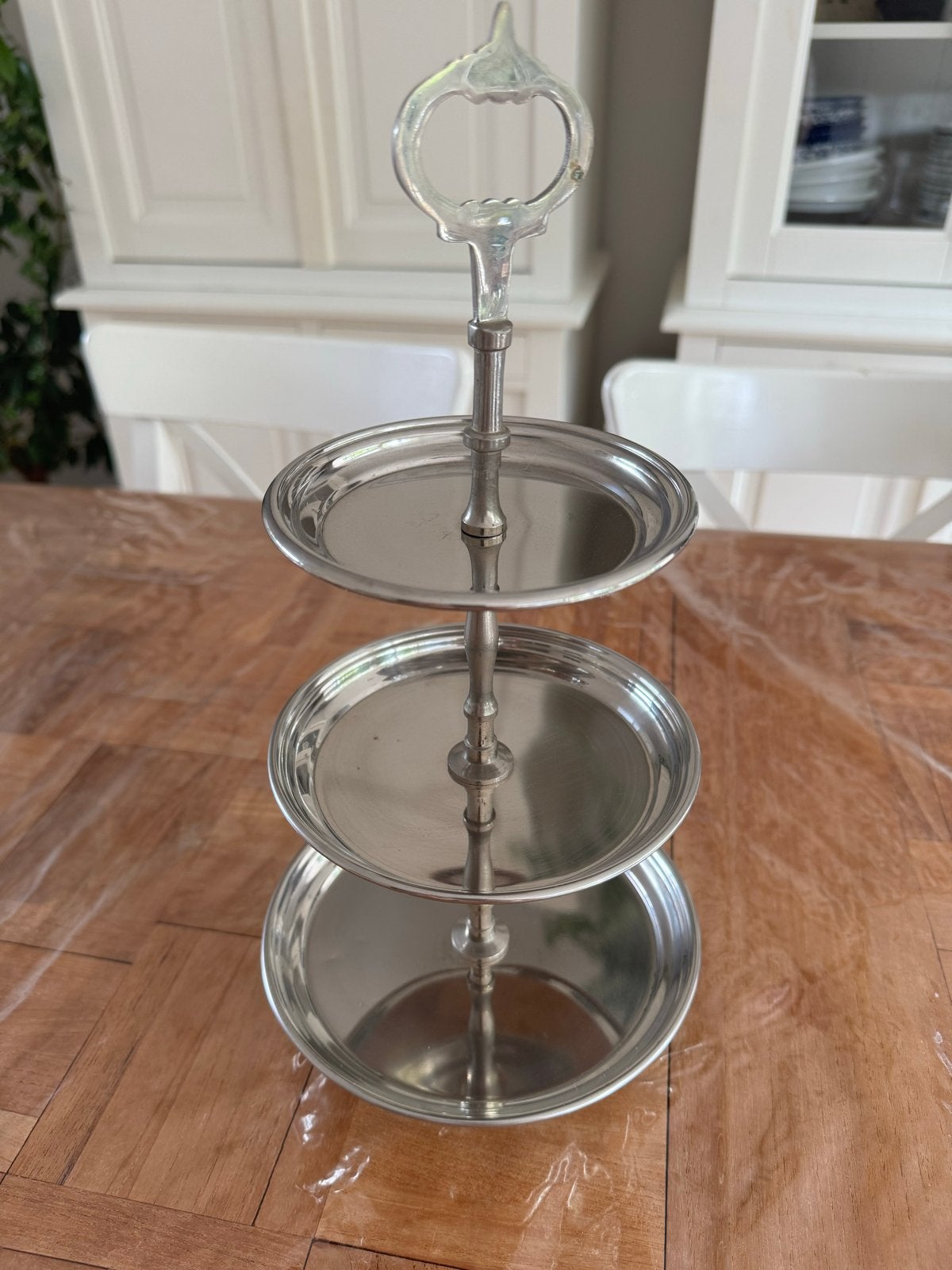 Elegante etagere met 3 lagen, Ophalen