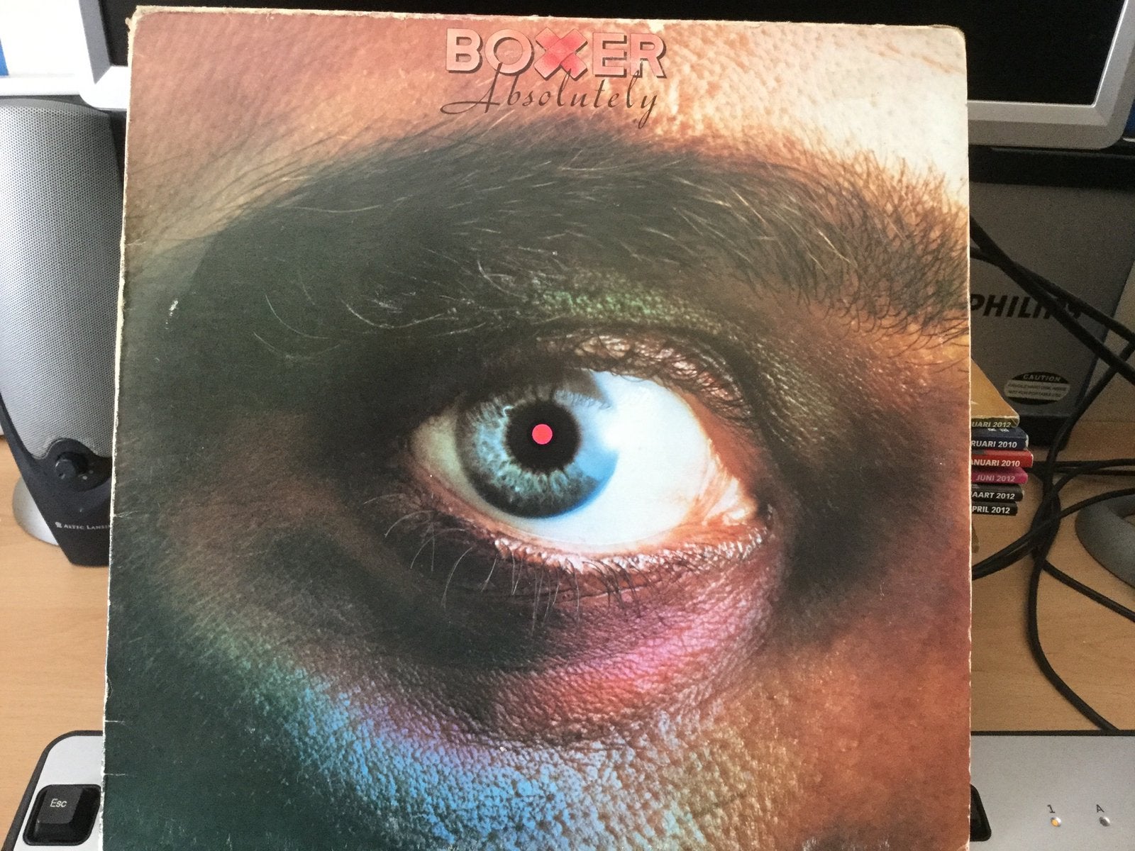 Boxer-Absolutely. Toprock vinyl LP., Ophalen of Verzenden, Gebruikt, 12 inch, Poprock