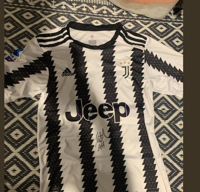 Juventus Pogba Thuisshirt 2022/2023 - Maat 10, Zwart, Overige maten, Ophalen of Verzenden, Zo goed als nieuw