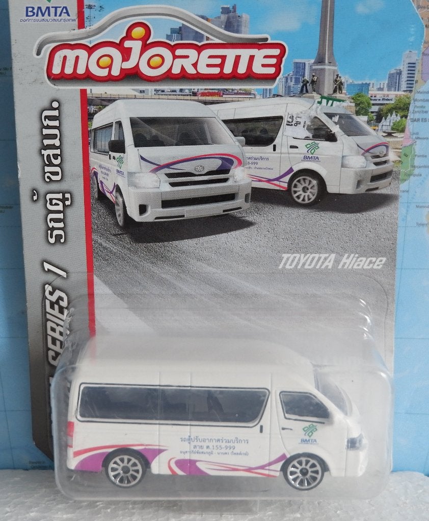 Majorette, Toyota Hiace, Taxibusje, Ophalen of Verzenden, Nieuw, Auto
