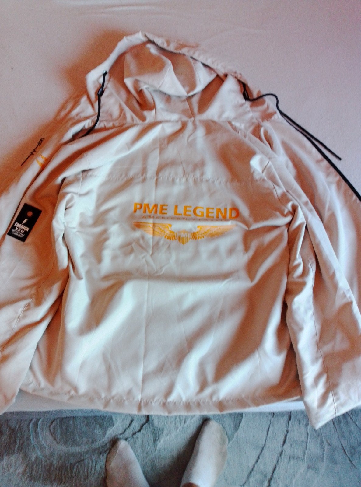 PME Legend Heren Jas - Beige met Capuchon, Ophalen, Beige, Overige maten, Zo goed als nieuw