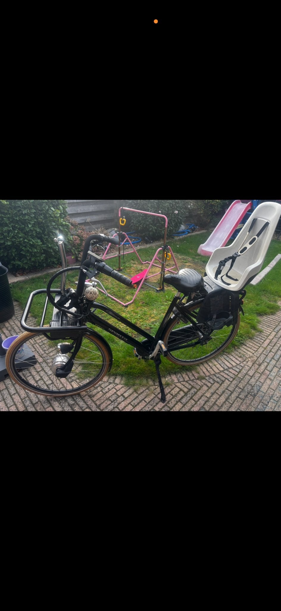 Sparta Pick-Up Moederfiets met kinderzitje, Ophalen, Sparta, Versnellingen, Trommelrem