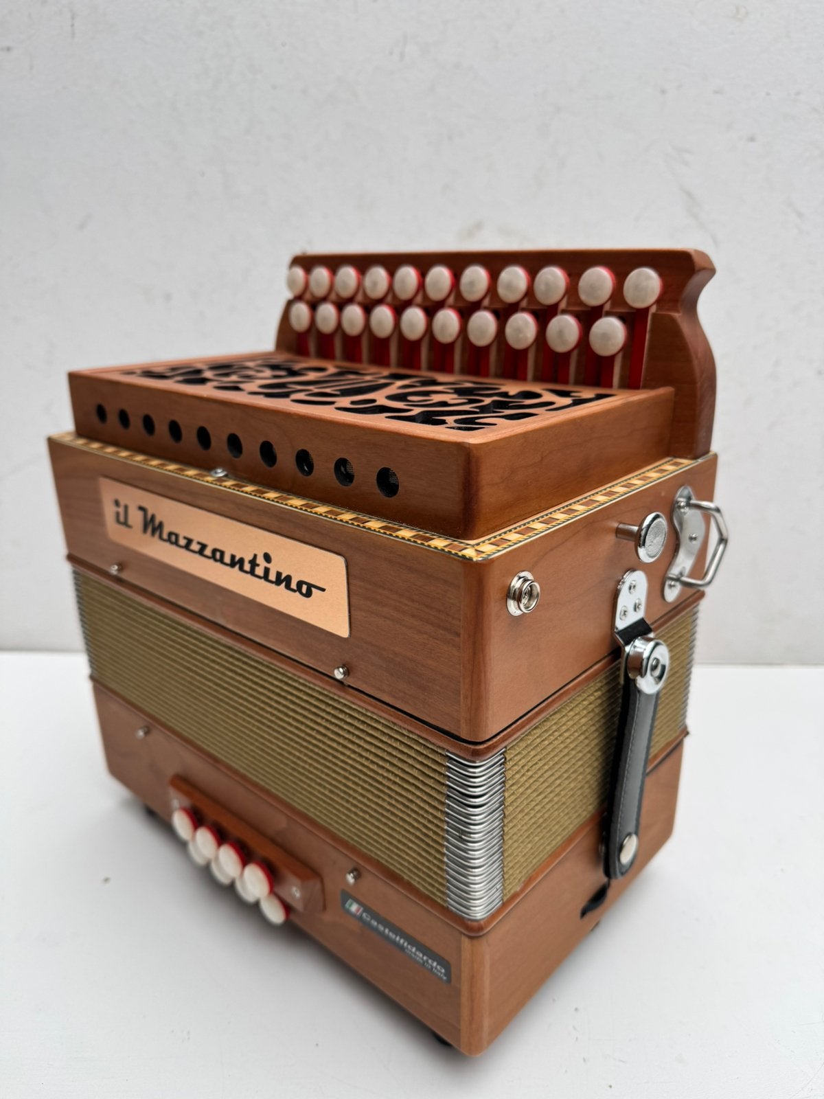 Trekzak, diatonische Accordeon il Mazzantino, Overige merken, Overige formaten, Ophalen of Verzenden, Knopaccordeon