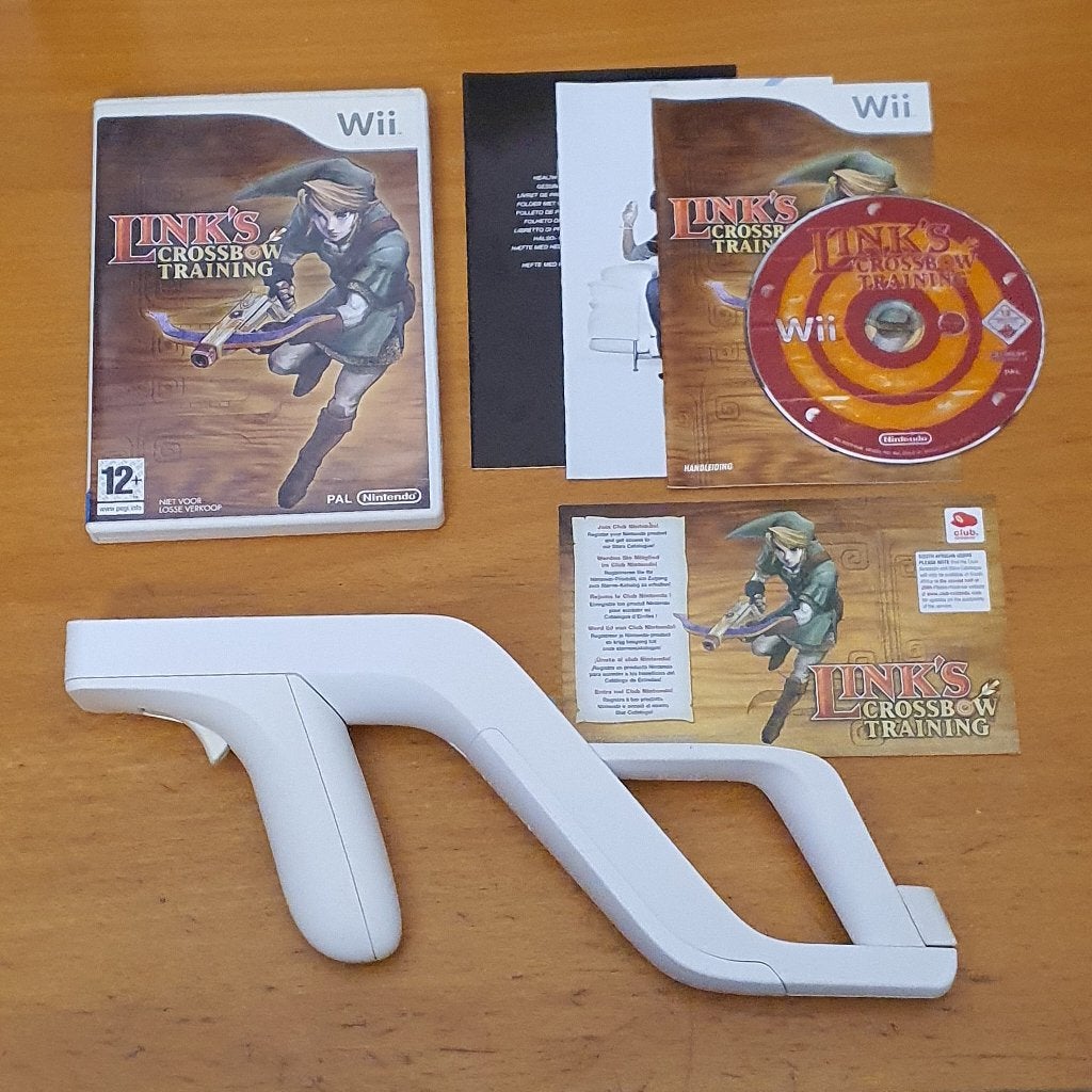 Nintendo Wii ZAPPER GUN met Link’s Crossbow Training, Spelcomputers en Games, Games | Nintendo Wii, Gebruikt, Vanaf 18 jaar, Shooter