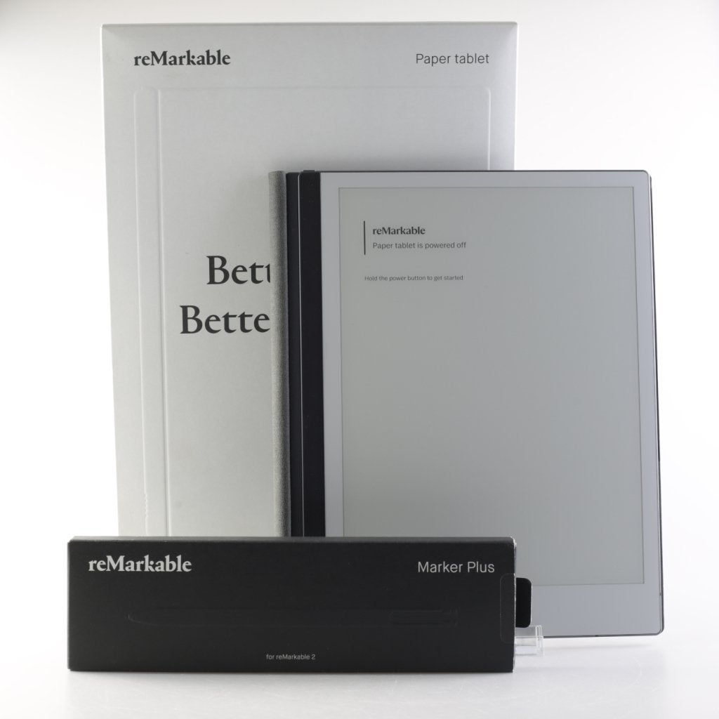 REMARKABLE 2 + Marker Plus, Remarkable, Zo goed als nieuw, Support@remarkable.com, ReMarkable AS,
Fridtjof Nansens vei 12,
0369 Oslo,
Norway