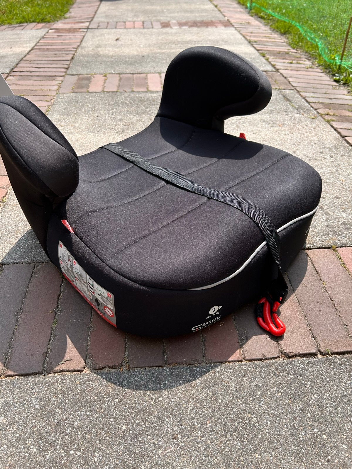 Prenatal Isofix Zitverhoger categorie 3 in prima staat, Gebruikt, 15 t/m 36 kg, Afneembare rugleuning, Isofix