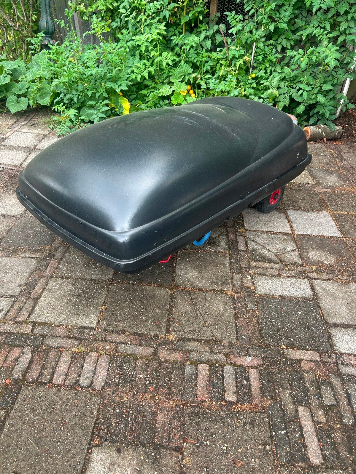 Zwarte dakkoffer - Handig voor transport, Auto diversen, Ophalen of Verzenden, Gebruikt