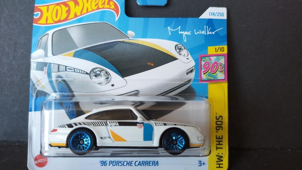 Porsche 911 Carrera 1986 1:64 3inch Hotwheels Pol, Hobby en Vrije tijd, Modelauto's | Overige schalen, Nieuw, Auto, Verzenden