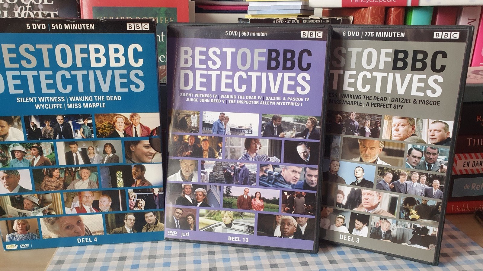 Best of BBC Detectives DVD Boxsets - Deel 3, 4 en 13, Verzenden, Nederlands, Inclusief doosje, Gebruikt