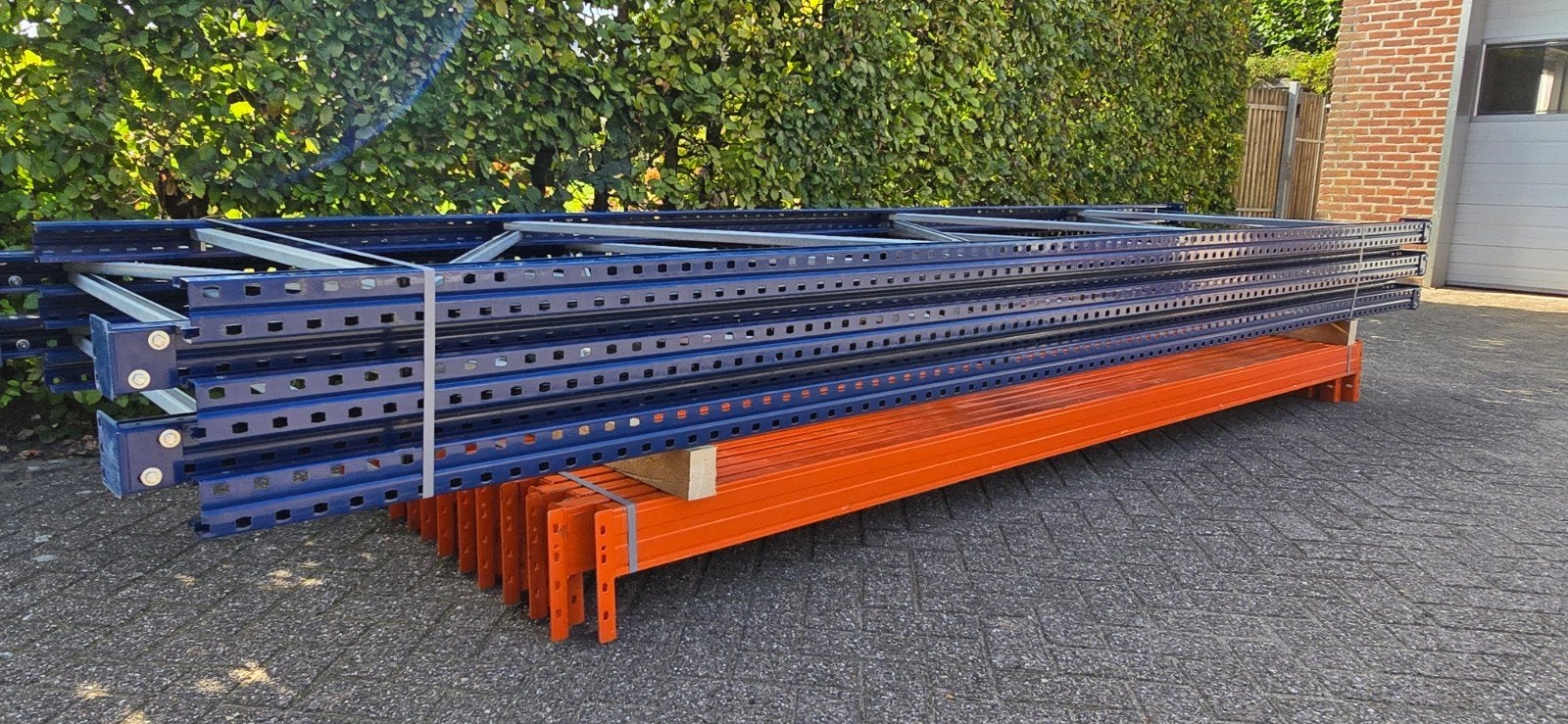 13,7 meter kimer palletstelling , magazijnstelling, Ophalen