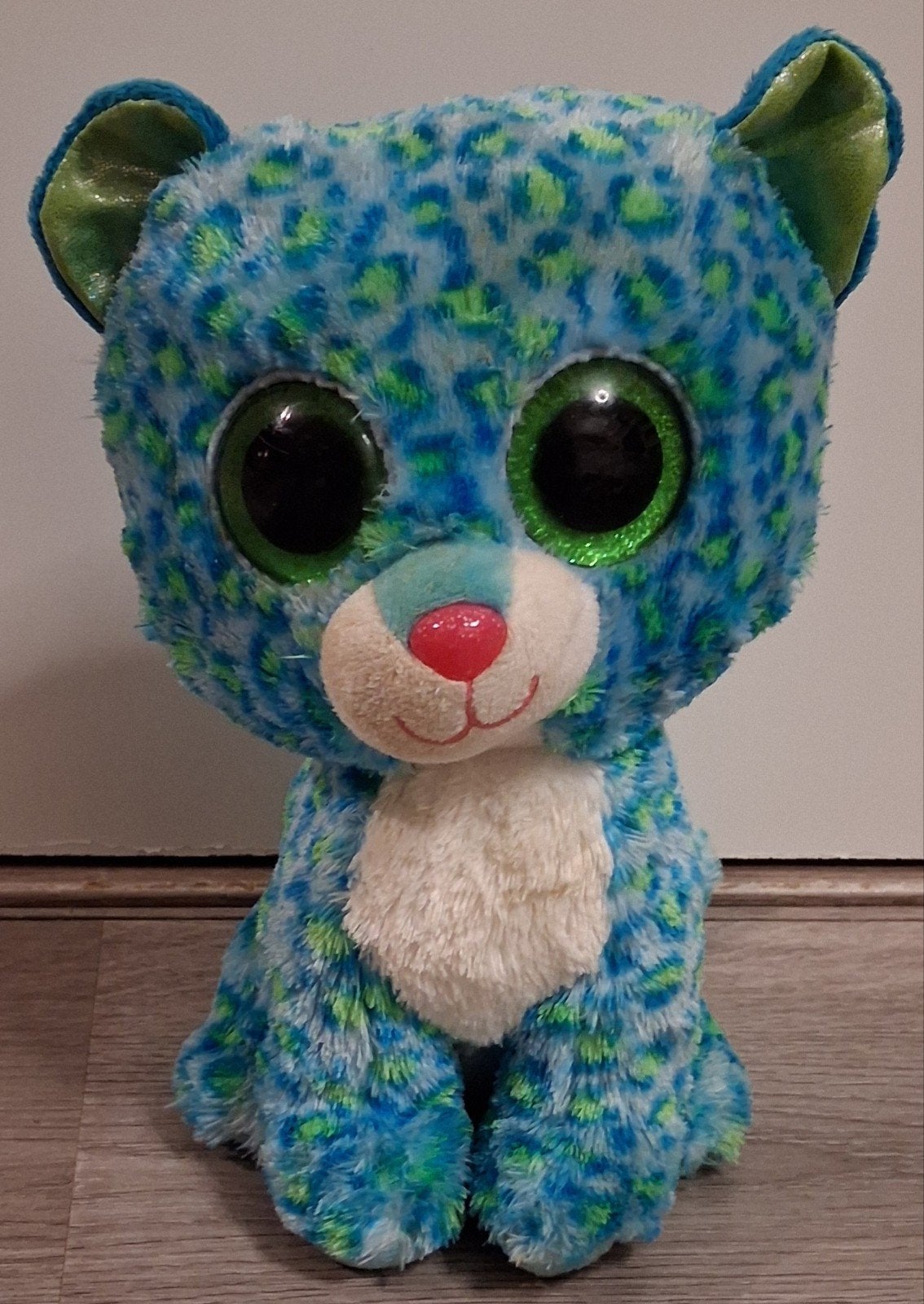 ty beanie boo panter Leona 24 cm, Overige karakters, Overige typen, Ophalen of Verzenden, Zo goed als nieuw