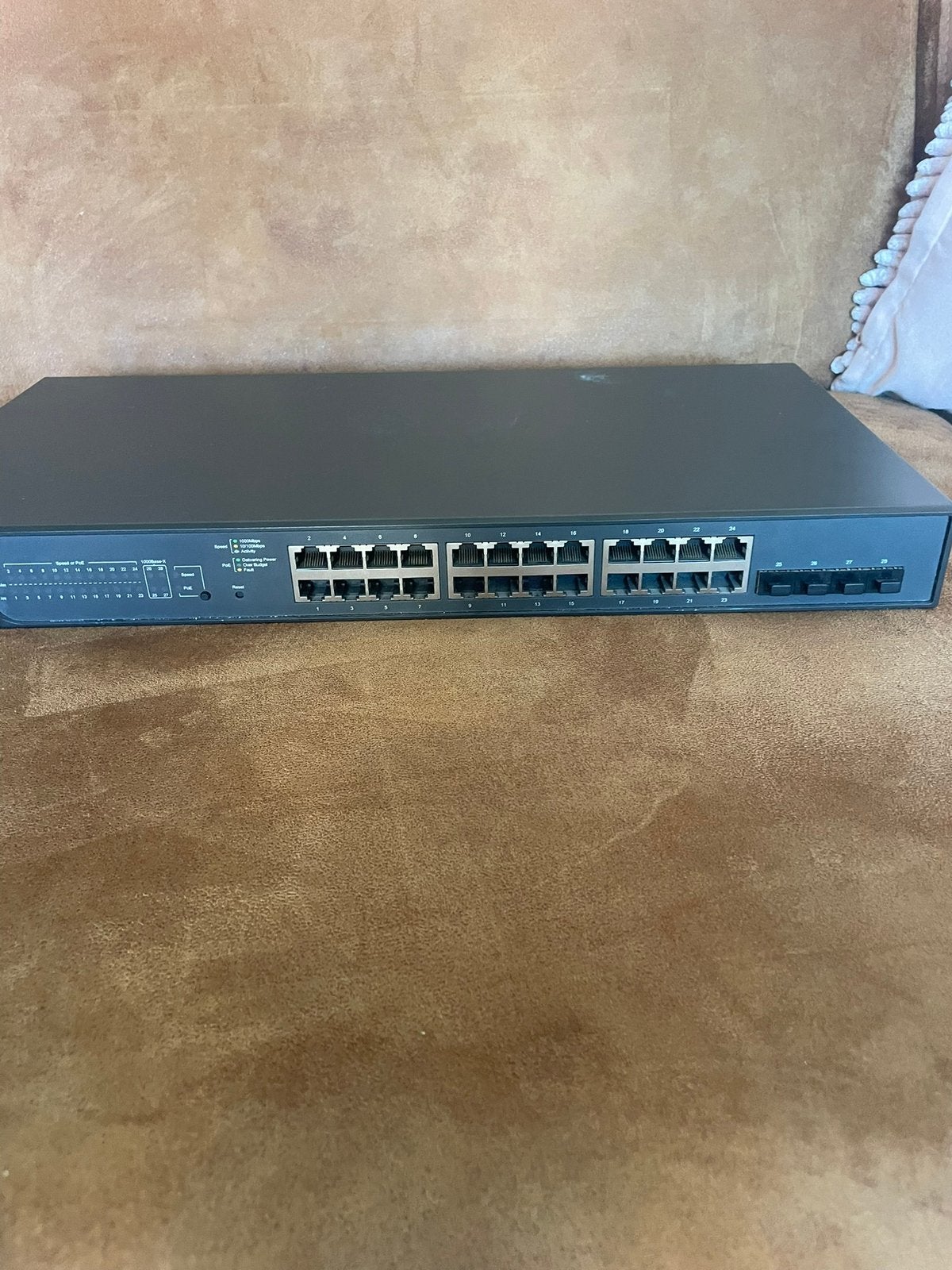 TP-Link JetStream T1600G-28PS Smart PoE Switch, Ophalen of Verzenden, Zo goed als nieuw