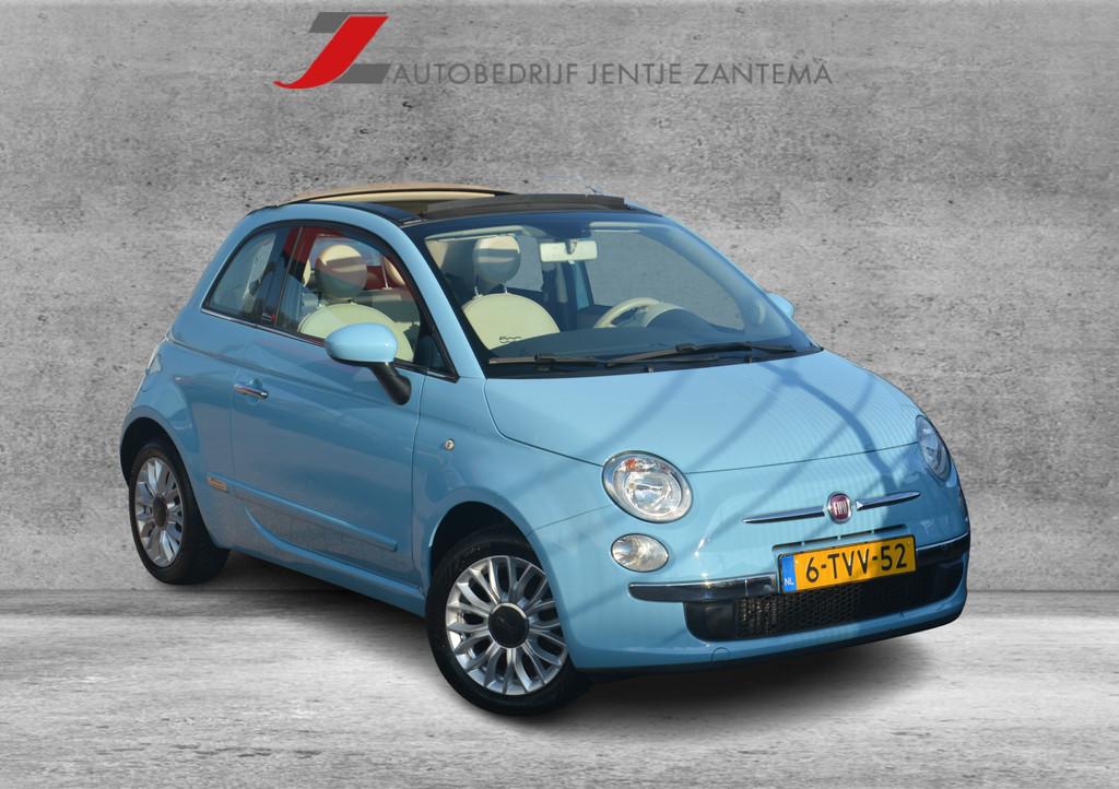 Fiat 500C 0.9 TwinAir Turbo Lounge | Airco | Elek. ramen | P, Stof, Gebruikt, Cabriolet, Origineel Nederlands