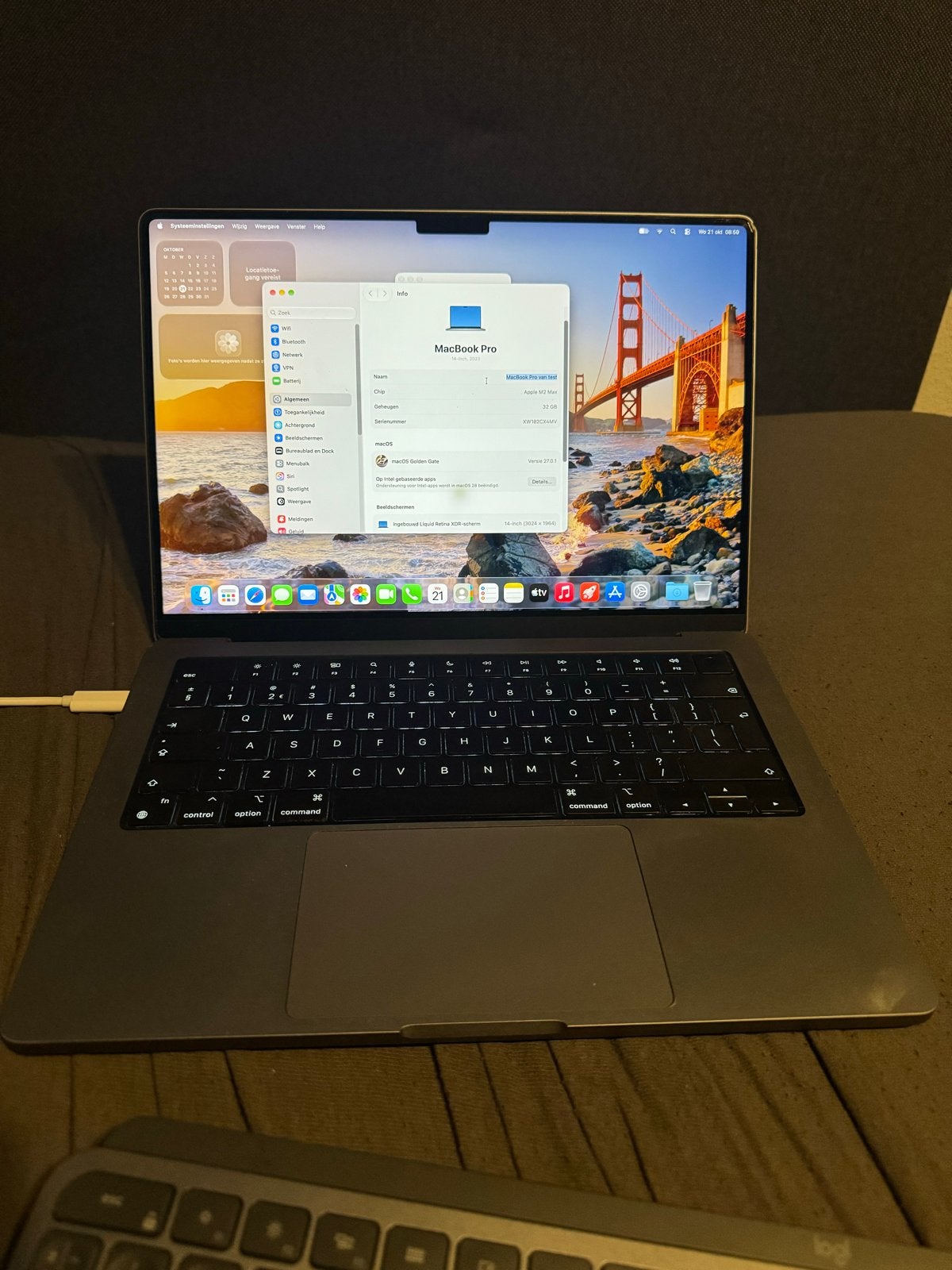 Beschadigde MacBook Pro M2 Max 32GB (toetsenbord defect), Computers en Software, MacBook Pro, Gebruikt, 32 GB, Overige groottes