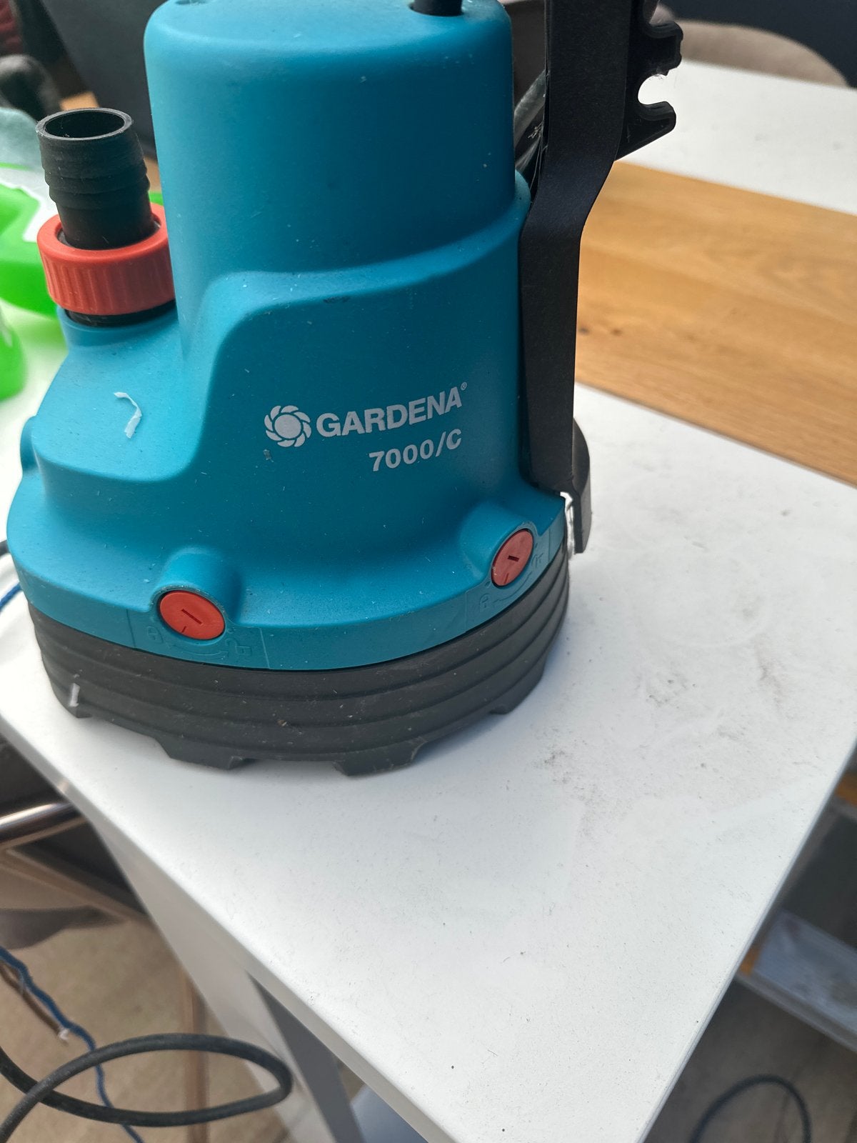 Gardena 7000/C Dompelpomp - Zo goed als nieuw, Tuin en Terras, Ophalen of Verzenden, Zo goed als nieuw, Elektrisch, Dompelpomp