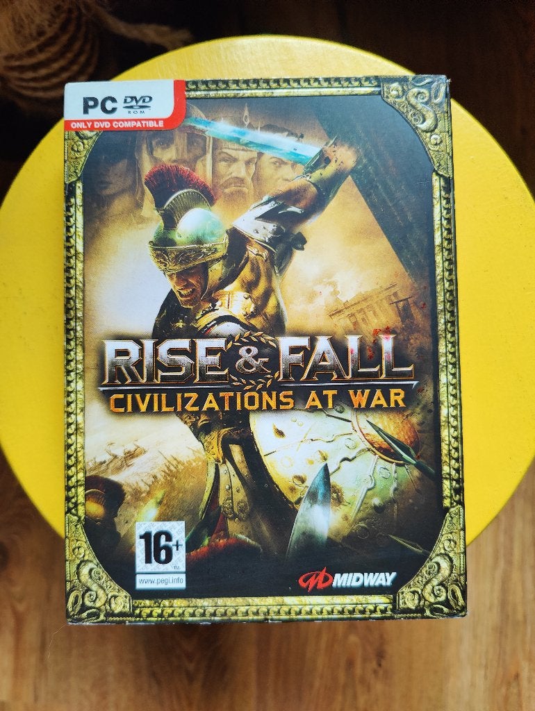 Rise & fall - Civilizations at war - Old school games, Spelcomputers en Games, Games | Pc, 1 speler, Ophalen of Verzenden, Zo goed als nieuw
