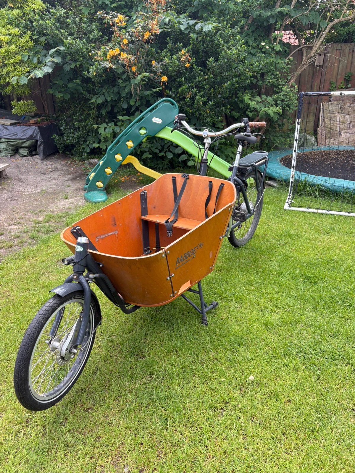 Babboe e-city, Fietsen en Brommers, Fietsen | Bakfietsen, Ophalen, Zo goed als nieuw, 4 kinderen of meer