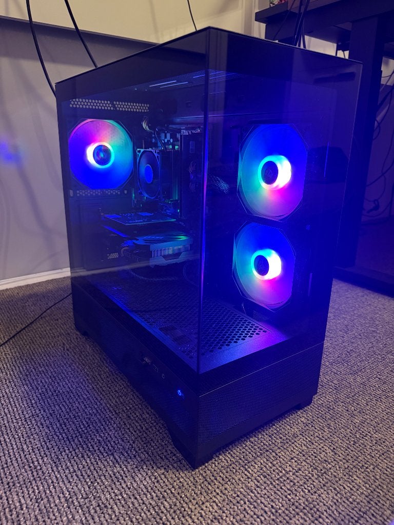 Gaming PC Ryzen 7 5700X + RTX 4060 32GB RAM, Computers en Software, 32 GB, Custom Build, Ophalen of Verzenden, Zo goed als nieuw