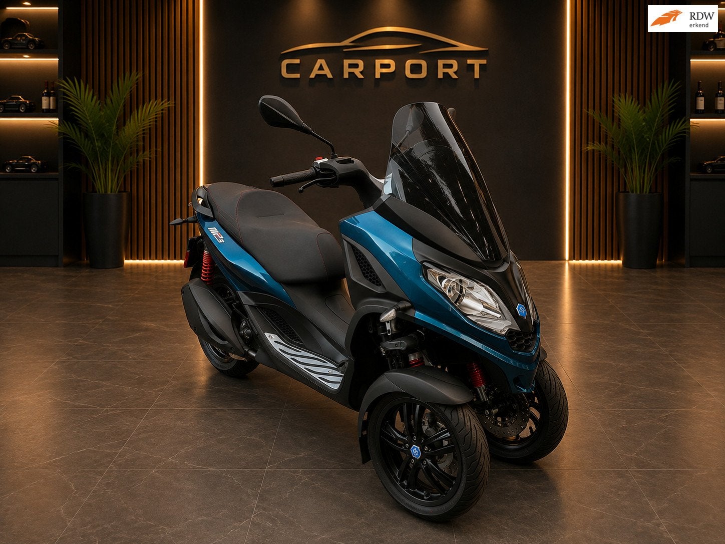 Piaggio Scooter 300 MP3 HPE Sport in NIEUW staat ! 2500 km !, Scooter, Automaat, 278 cc, 12 t/m 35 kW