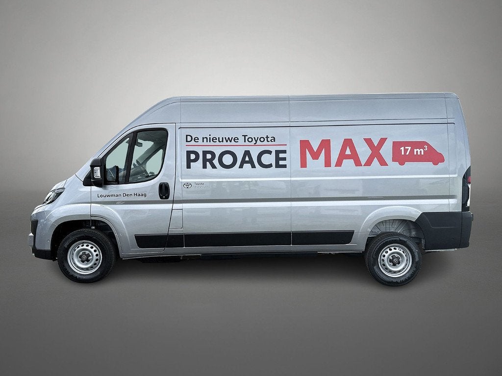 Toyota PROACE Max Elec 3.5t L3H2 Professional Heavy 110 kWh, 12 maanden, Stof, Zwart, 2765 kg