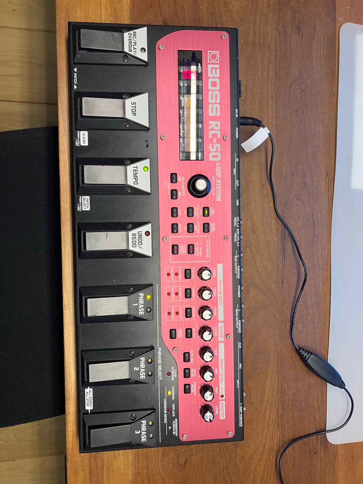 Boss RC-50 Loop Station - Perfect voor live optredens, Muziek en Instrumenten, Ophalen of Verzenden, Gebruikt, Multi-effect