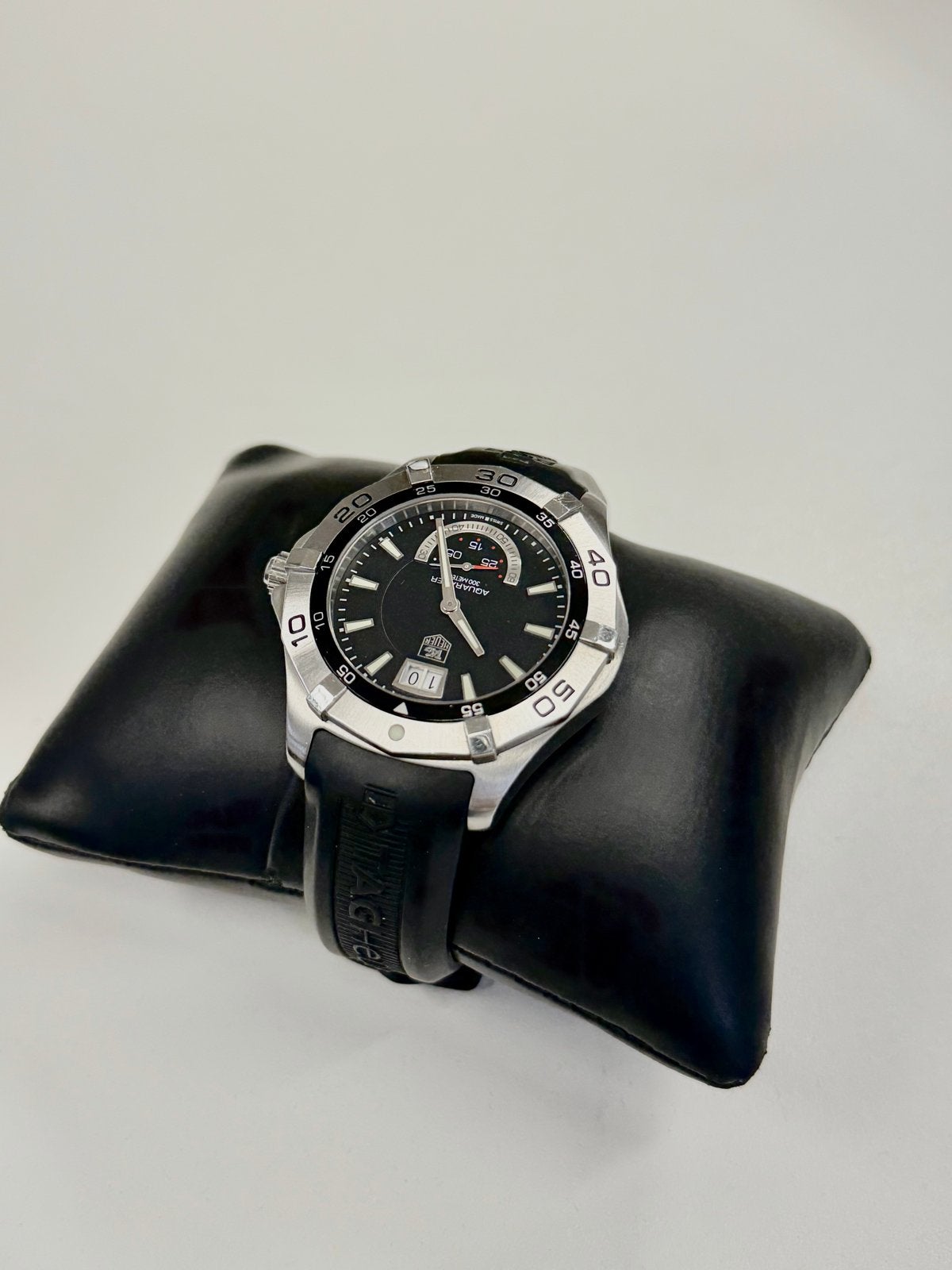 TAG Heuer Aquaracer Quartz 43mm - Herenhorloge, Sieraden, Tassen en Uiterlijk, Horloges | Heren, Ophalen, Staal, Polshorloge, Kunststof
