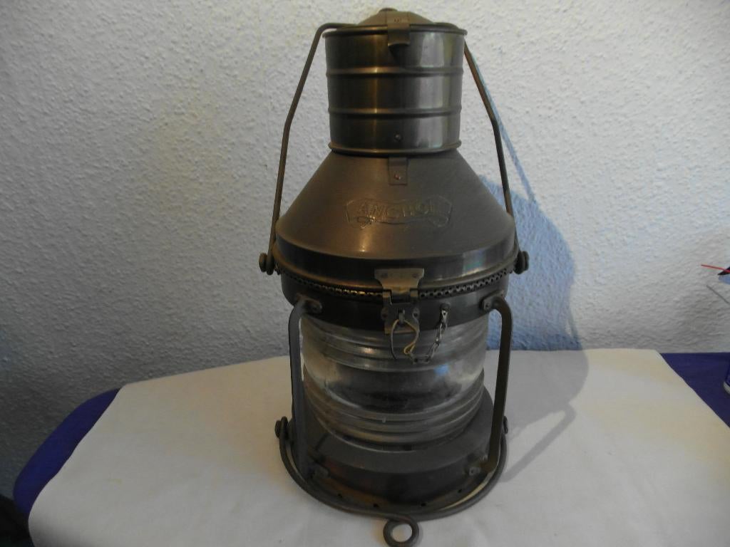 scheepslamp, Verzamelen, Ophalen, Zo goed als nieuw